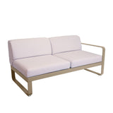 Fermob Bellevie Module droit 2 places Perle Muscade 14 