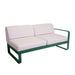 Fermob Bellevie Module droit 2 places Perle Vert cèdre 02 