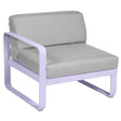 Fermob Bellevie Module gauche 1 place Guimauve D1 Gris flanelle 79 