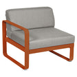 Fermob Bellevie Module gauche 1 place Orange confite E2 Taupe grisé B8 