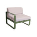 Fermob Bellevie Module gauche 1 place Perle Cactus 82 
