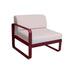 Fermob Bellevie Module gauche 1 place Perle Cerise noire B9 