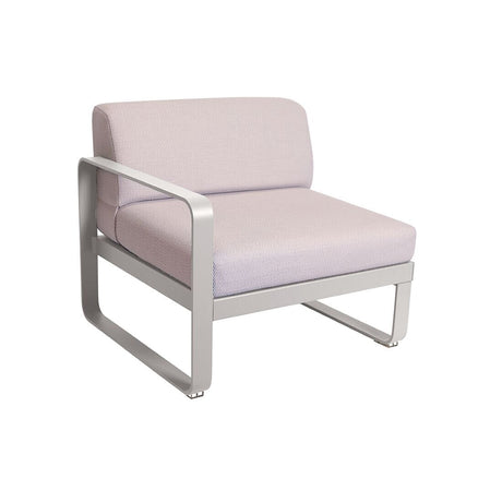Fermob Bellevie Module gauche 1 place Perle Gris argile A5 
