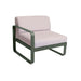 Fermob Bellevie Module gauche 1 place Perle Romarin 48 