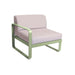 Fermob Bellevie Module gauche 1 place Perle Vert tilleul 65 