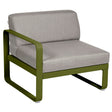 Fermob Bellevie Module gauche 1 place Pesto D3 Taupe grisé B8 