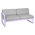 Fermob Bellevie Module gauche 2 places Guimauve D1 Gris flanelle 79 