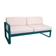 Fermob Bellevie Module gauche 2 places Perle Bleu acapulco 21 