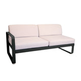 Fermob Bellevie Module gauche 2 places Perle Carbone 47 