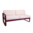 Fermob Bellevie Module gauche 2 places Perle Cerise noire B9 