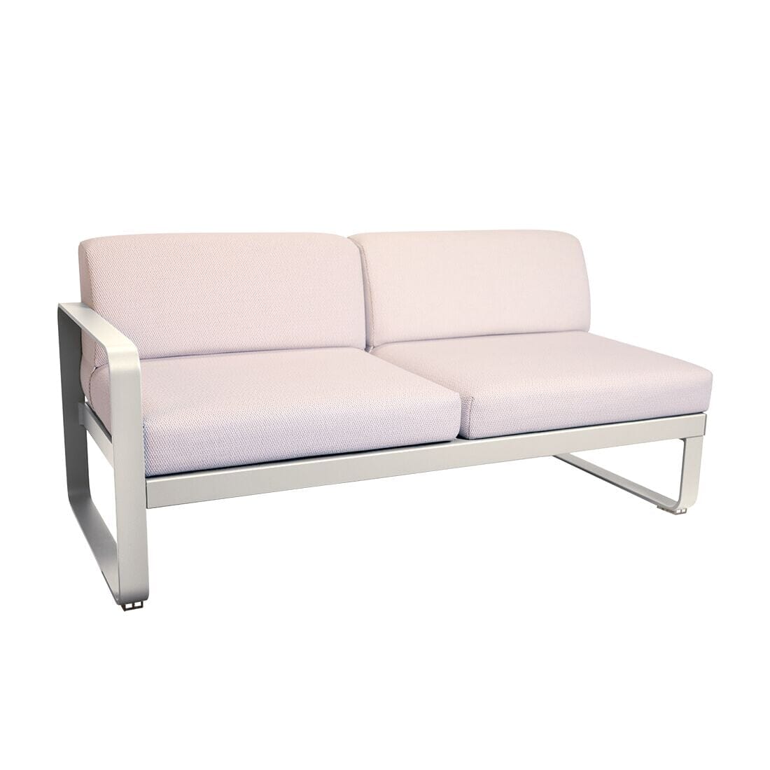 Fermob Bellevie Module gauche 2 places Perle Gris argile A5 