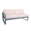 Fermob Bellevie Module gauche 2 places Perle Gris orage 26 