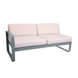 Fermob Bellevie Module gauche 2 places Perle Gris orage 26 