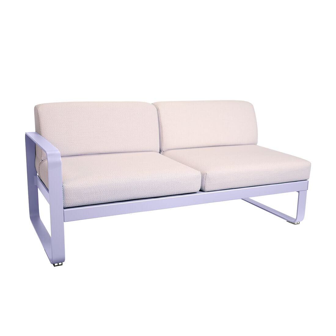 Fermob Bellevie Module gauche 2 places Perle Guimauve D1 