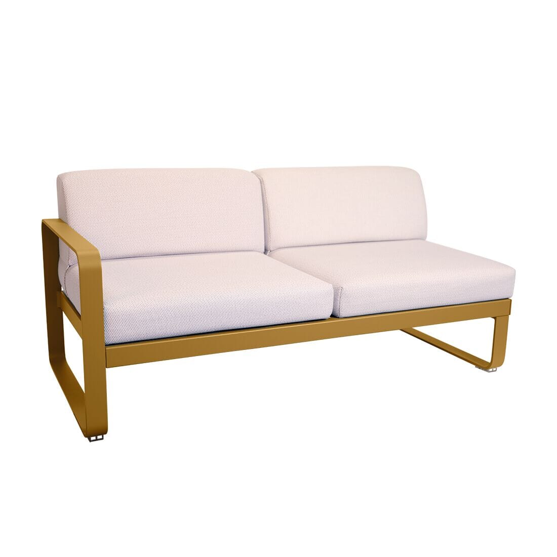 Fermob Bellevie Module gauche 2 places Perle Pain d'épices D2 