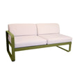 Fermob Bellevie Module gauche 2 places Perle Pesto D3 