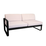 Fermob Bellevie Module gauche 2 places Perle Réglisse 42 