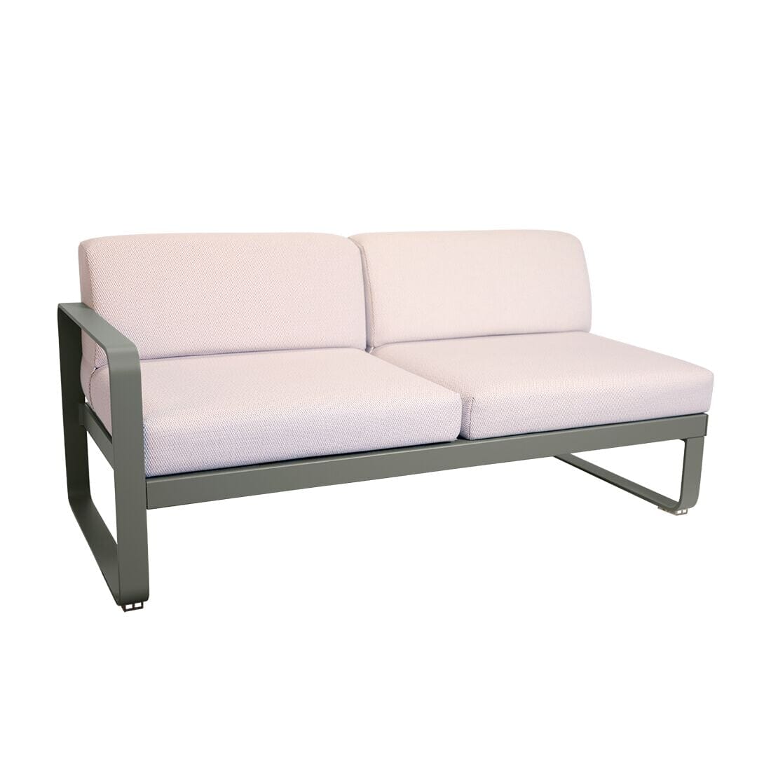 Fermob Bellevie Module gauche 2 places Perle Romarin 48 
