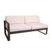 Fermob Bellevie Module gauche 2 places Perle Tonka E3 