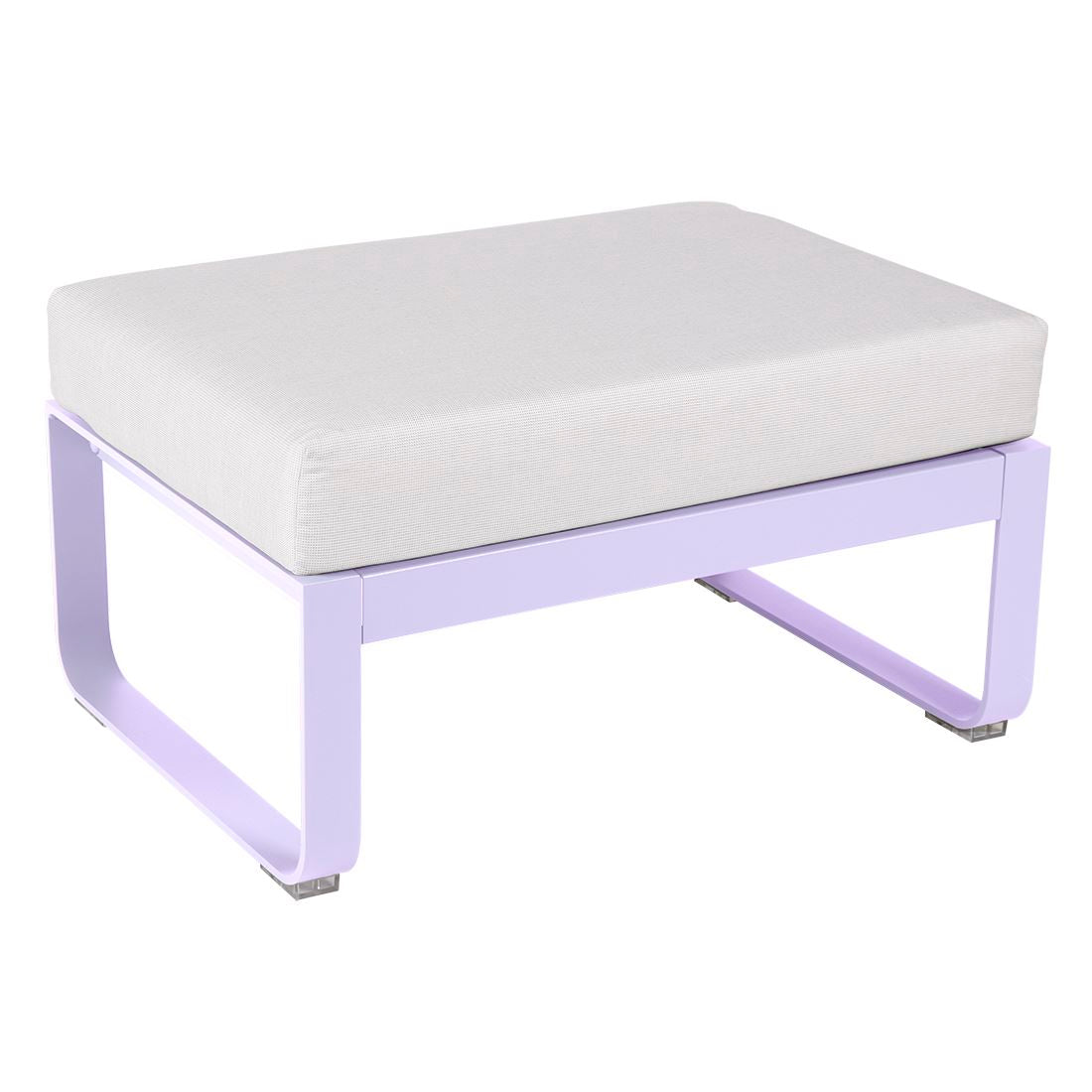 Fermob Bellevie Pouf Guimauve D1 Blanc grisé 81 
