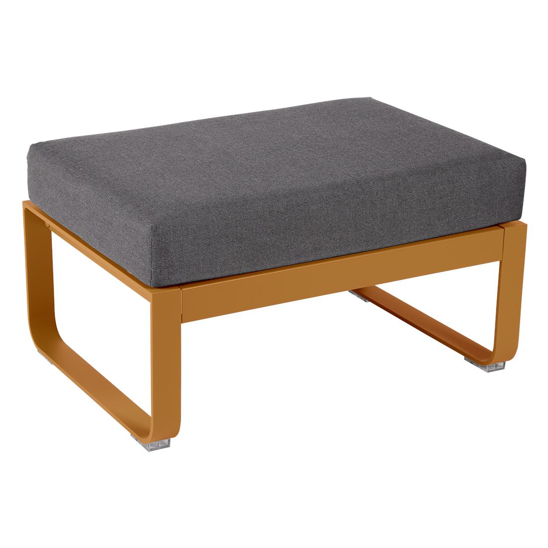 Fermob Bellevie Pouf Pain d'épices D2 Gris graphite A3 