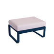 Fermob Bellevie Pouf Perle Bleu abysse 92 