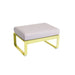 Fermob Bellevie Pouf Perle Citron givré A6 