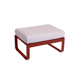 Fermob Bellevie Pouf Perle Ocre rouge 20 