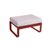 Fermob Bellevie Pouf Perle Piment 43 