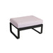 Fermob Bellevie Pouf Perle Réglisse 42 