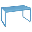 Fermob Bellevie Table 140 x 80cm Bleu maya E1 