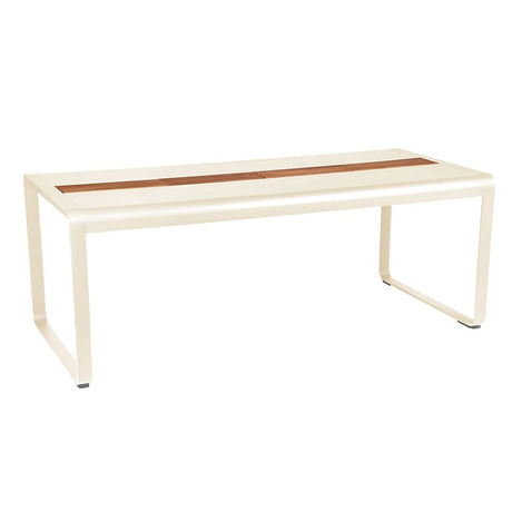 Fermob Bellevie Table 196 x 90cm - Avec Rangement Beige latte E8 