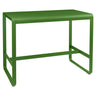 Fermob Bellevie Table haute 140 x 80cm Vert croquant G7 