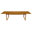 Fermob Biarritz Table à allonges 200/300 x 100cm Pain d'épices D2 