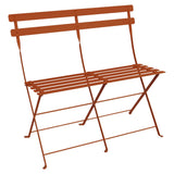 Fermob Bistro Banquette 2 places Banc pliant Orange confite E2 