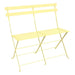 Fermob Bistro Banquette 2 places Citron givré A6 