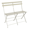 Fermob Bistro Banquette 2 places Gris argile A5 