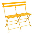 Fermob Bistro Banquette 2 places Miel structuré C6 