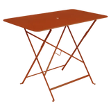 Fermob Bistro lot de 2 Chaises métal, 1 banquette et 1 table 97 x 57cm Coloris aléatoires 