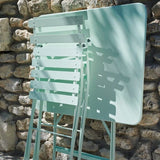 Fermob Bistro lot de 2 Chaises métal, 1 banquette et 1 table 97 x 57cm Coloris aléatoires 