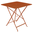 Fermob Bistro Table 71 x 71cm Orange confite E2 