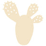 Fermob Bouquet Sauvage Dessous de plat cactus 25.5 x 24cm Beige latte E8 