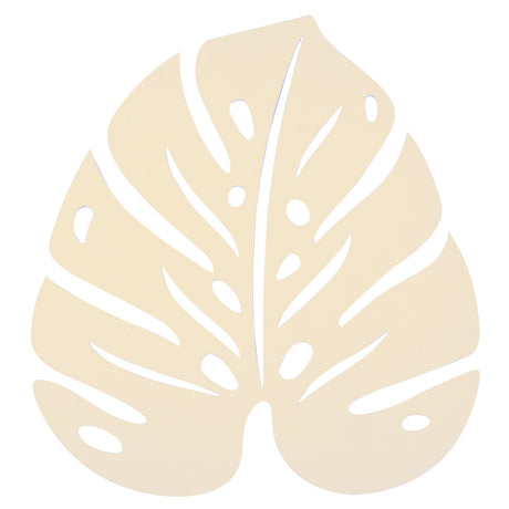 Fermob Bouquet Sauvage Dessous de plat monstera 24 x 22cm Beige latte E8 