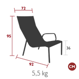 Fermob Cadiz Fauteuil Lounge 