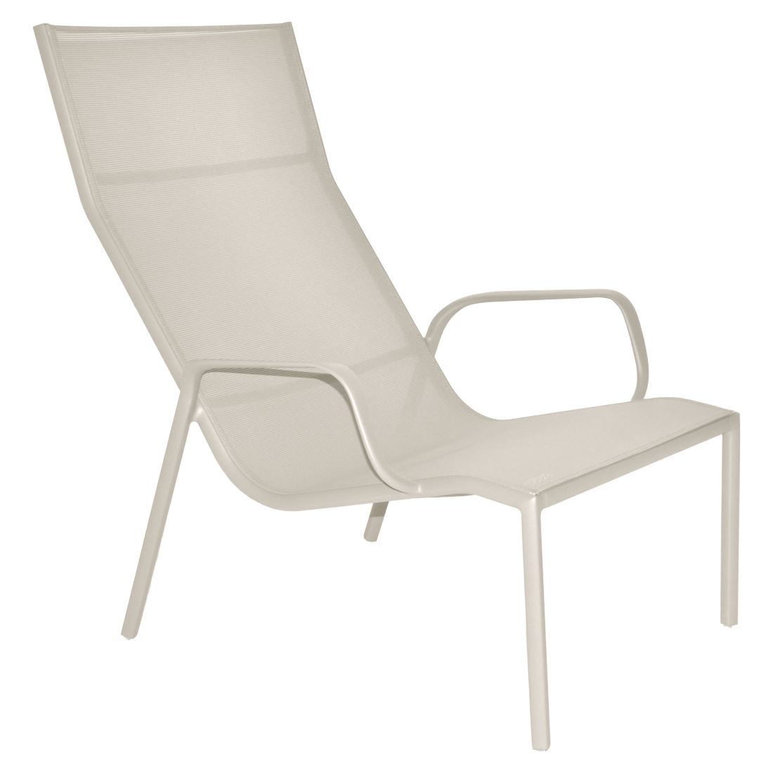Fermob Cadiz Fauteuil Lounge Stéréo gris argile A5ST 