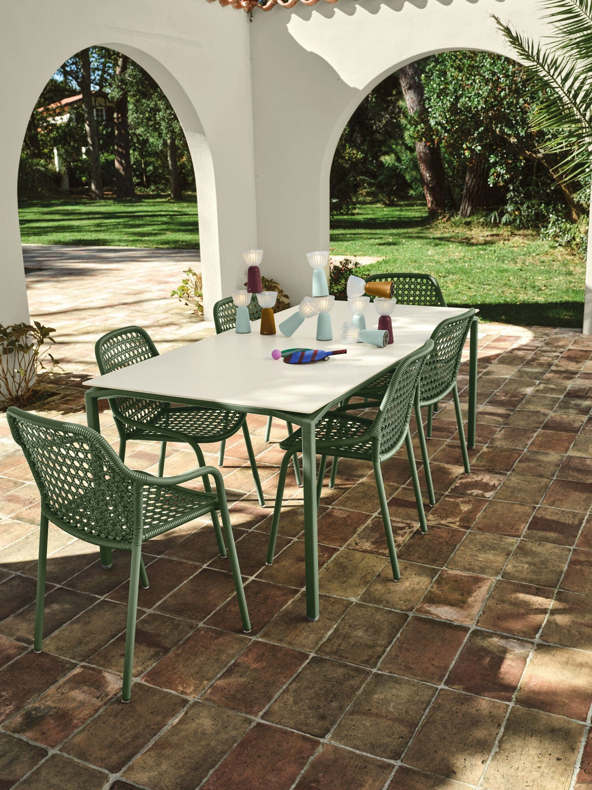 Fermob Calvi Table minérale 160 x 80cm 