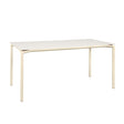 Fermob Calvi Table minérale 160 x 80cm Beige latte E8 Aeris E9 