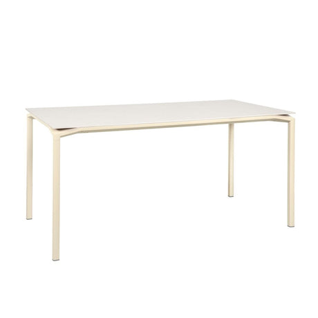 Fermob Calvi Table minérale 160 x 80cm Beige latte E8 Aeris E9 