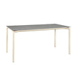 Fermob Calvi Table minérale 160 x 80cm Beige latte E8 Kreta F1 