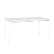 Fermob Calvi Table minérale 160 x 80cm Blanc coton 01 Aeris E9 